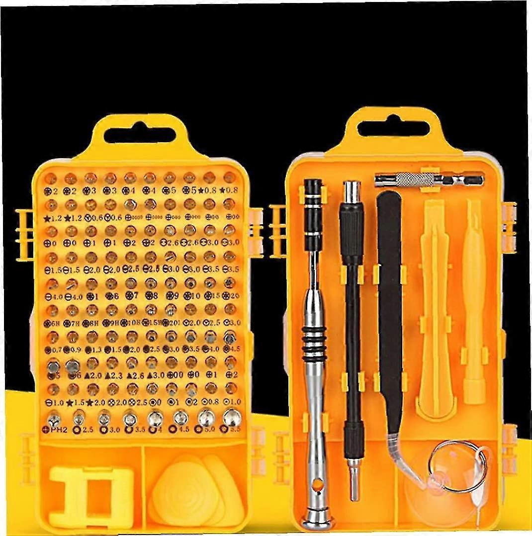 2023 - 115 In 1 Screwdriver Set Screws Lathe Bit Kit Multi-function Precision Phone Repair Device