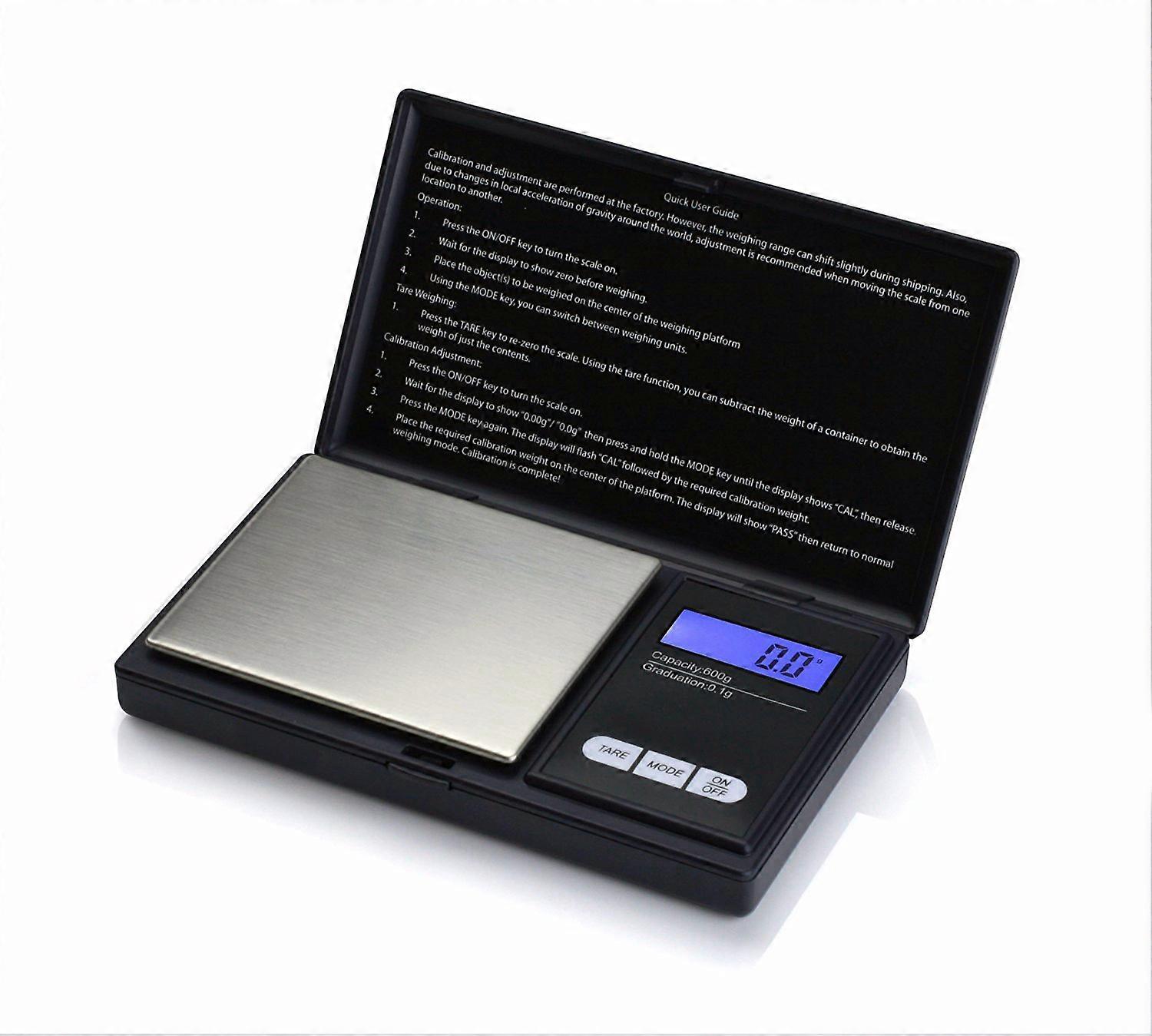 Precision Scale, Kitchen Scale, Smart Scale with 4 Units, Pocket Scale with LCD Display, Small Scale for Powder, Jewelry, Gold, Gemstones, etc-200g x 