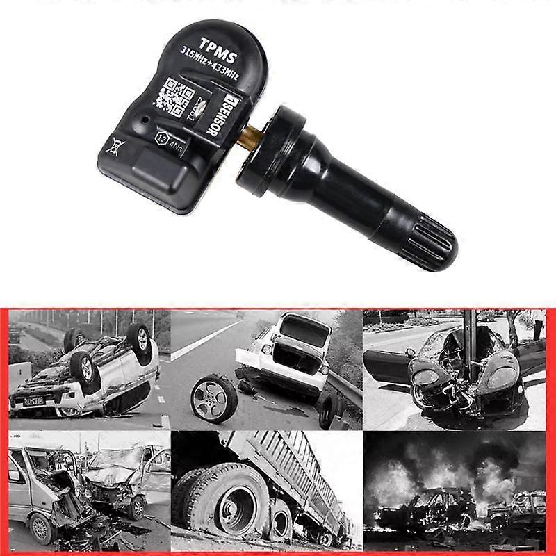 8 Stück programmierbarer MX-Sensor 315 MHZ + 433 MHz 2 in 1 Reifendrucksensor-Überwachungssystem Universelles editierbares RDKS-Werkzeug