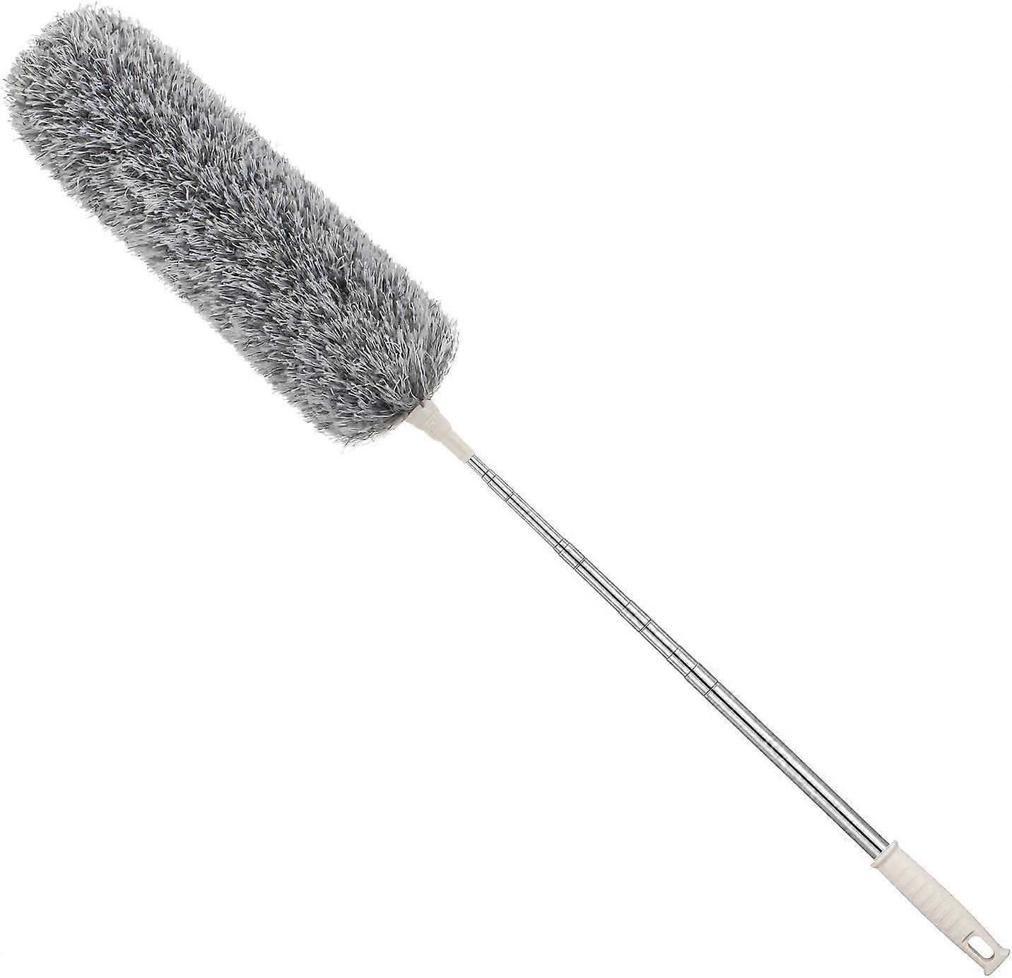 Microfiber Duster with Extra Length Extension - Scratch Resistant and Bendable Head