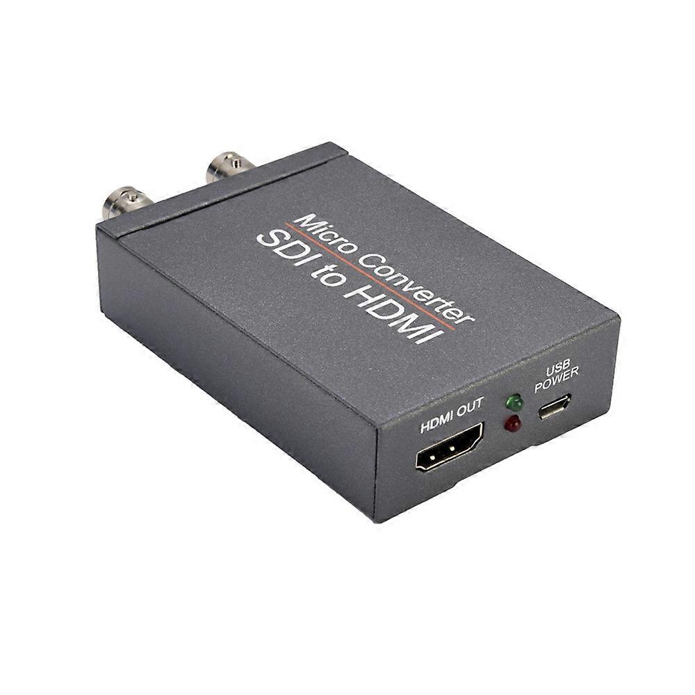 HD SDI til HDMI Video Converter BNC til HDMI-adapter Audio Auto Format Deteksjon