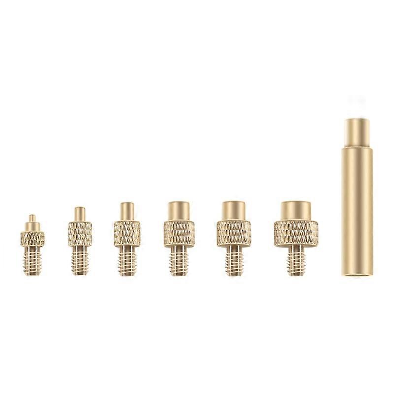 1 Set Brass Heat Set Nut Assortment Kit Hot Melt Indenter M2 M3 M4 M5-M6-M8