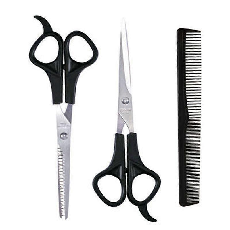 """""""""""""""Ultimate Pet Grooming Kit: 3-Piece 6"""""""""""""""" Scissors Set for Precision Cutting & Styling  Ergonomic, Durable, Versatile"""""""
