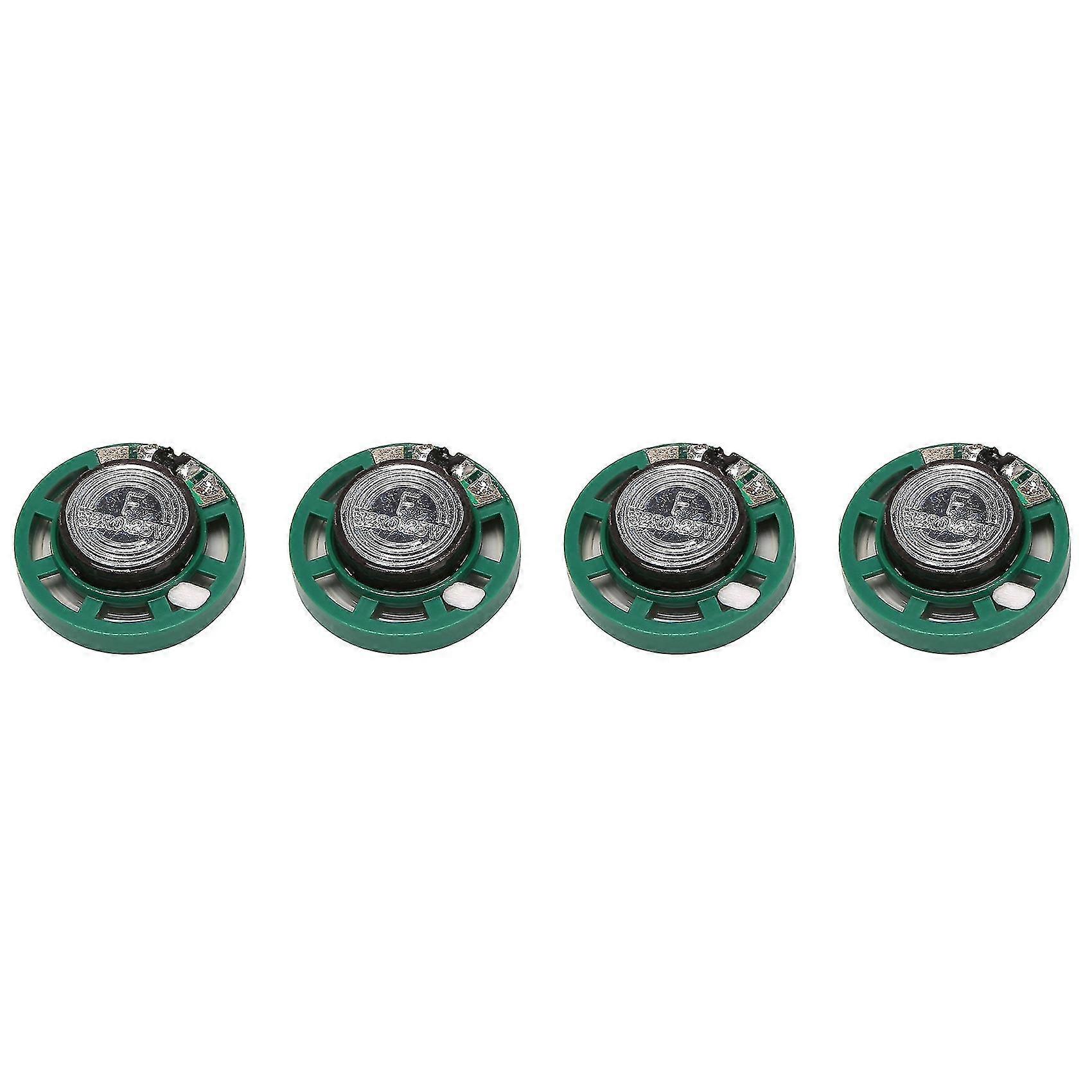 0.25W 32 Ohm Kunststoffgehuse 27mm Durchmesser Magnet Lautsprecher 4Pcs