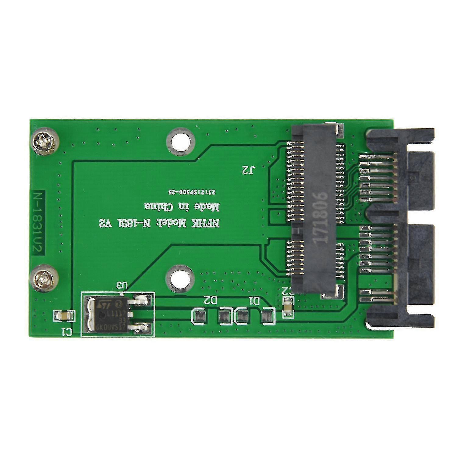 Mini Pci-e Msata Ssd To 1.8 Inch -sata Adapter Converter Card Module Board