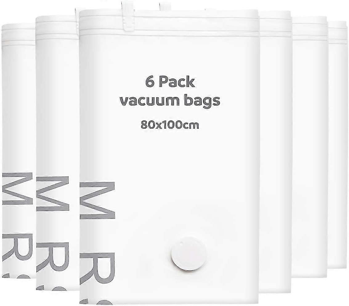 6 Pack Vacuum Storage Bags 80*100cm