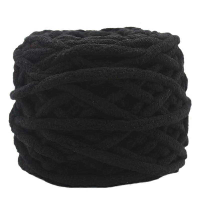Chunky Knit Chenille Yarn Scarf Yarn
