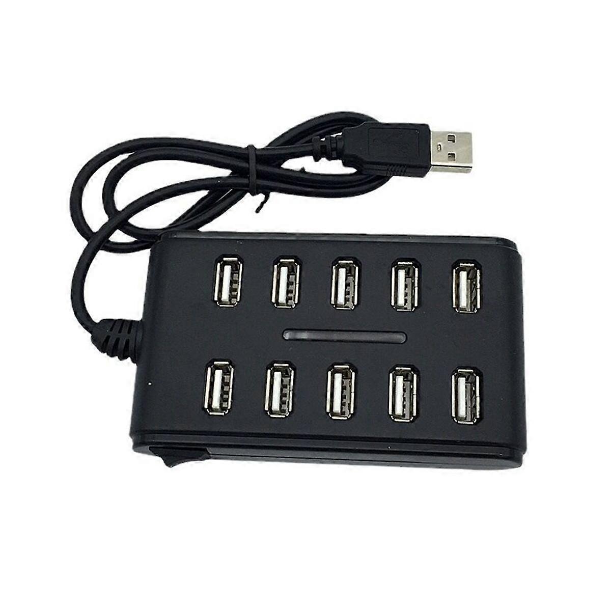 10 Port High Speed Extension Cable USB 2.0 Hub Adapter for Laptop PCB Interface Device