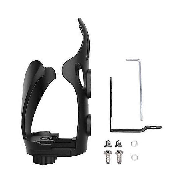 Motorcycle Bicycle Water Cup Bottle Cage Drink Motor Vehicle Frame Holder Bike Beverage Motor Vehicle Frame Holder Adjustable Mirror Handlebar Rotat
