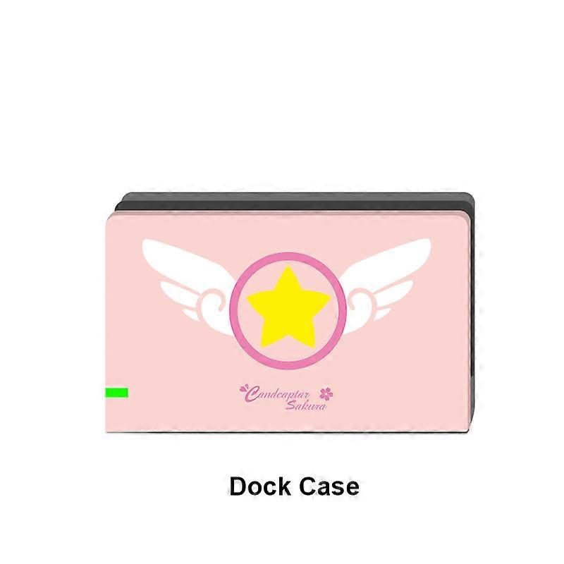 Pastel Pink Sakura Nintendo Switch Cover Case For Girl Kawaii Dockable Hard PC Protective Shell For Controller Joy-Con Joystick