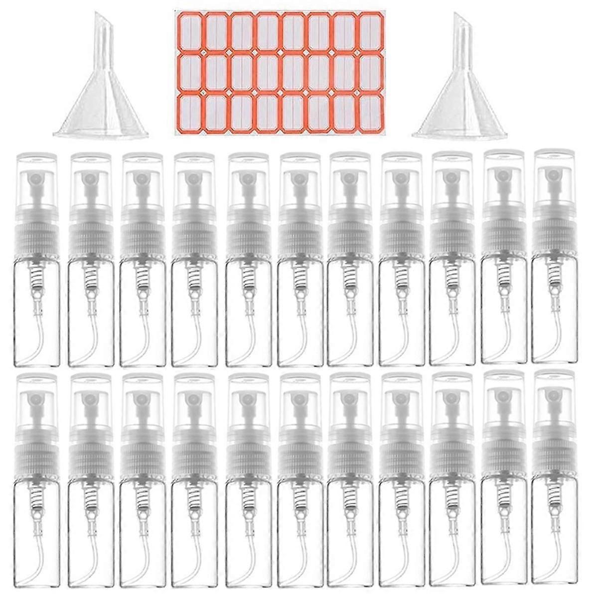 120Pcs 3ML Spray Bottle Small Cosmetic Packing Atomizer Perfume Bottles Atomizing Spray Liquid Container for Travel