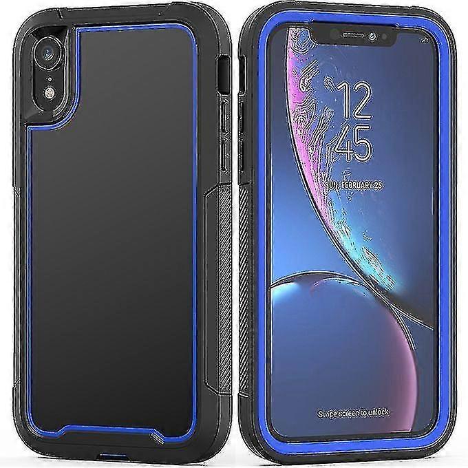 Suitable for iPhone Xr frame series Tpu+PC dust-proof, scratch-proof and drop-proof protective case