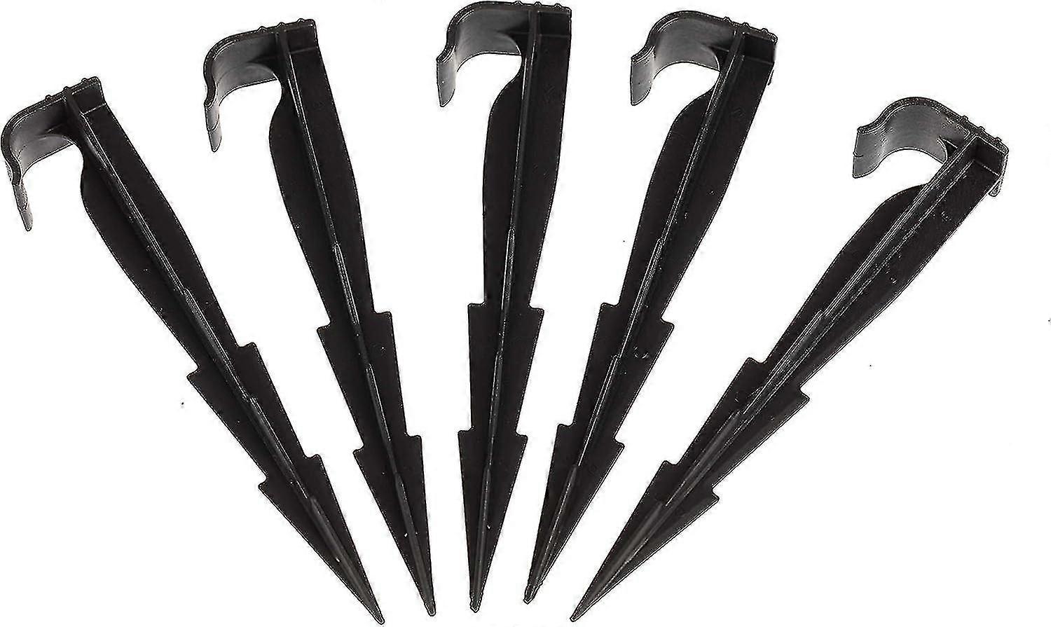 Pack Of 100 Aquapeg Fixing Stakes For Drip Line, Irrigation Pipes And Dripper Pipes