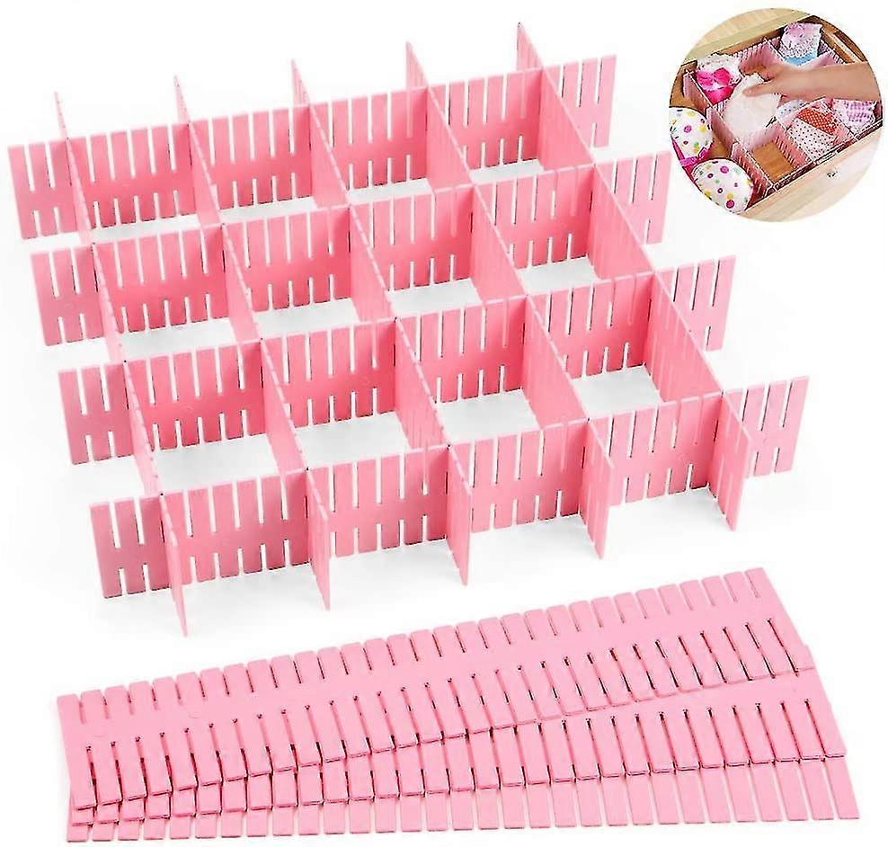 12 Piece Drawer Dividers Adjustable Grid Drawer Dividers