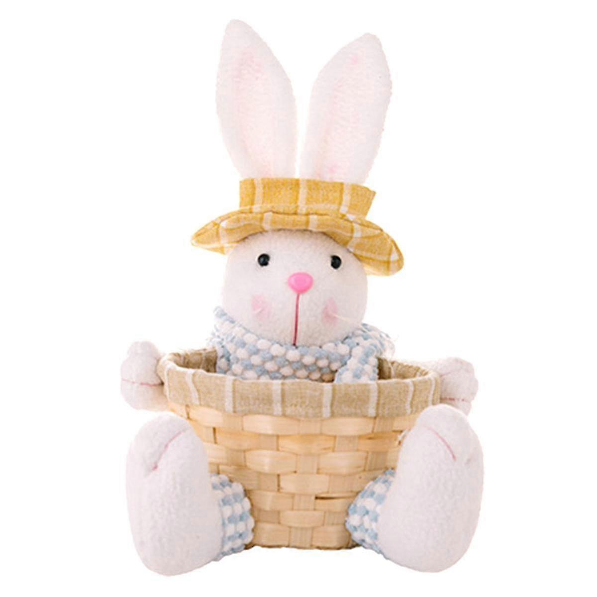 Easter Candy Dish, Bunny Easter Basket, Easter Candy Storage Basket, Gift Box For Table Decor Easter Gift,b