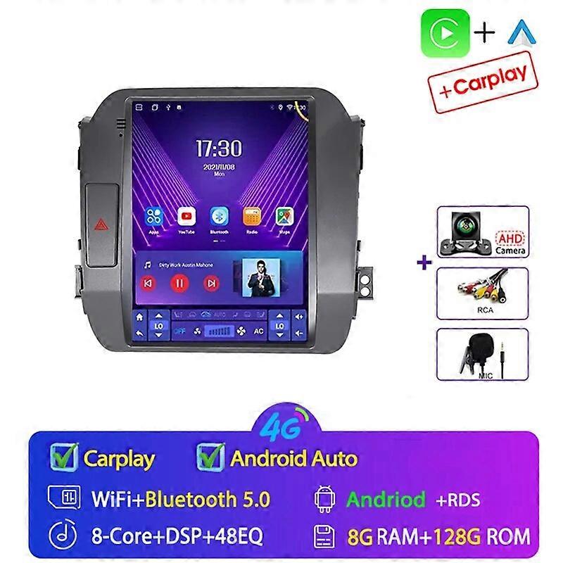 Radio Auto Android 13 Pentru Tesla Style DSP IPS Pentru KIA Sportage 3 2010 - 2013 2015 2016 2din Multimedia Wireless CarPlay Player