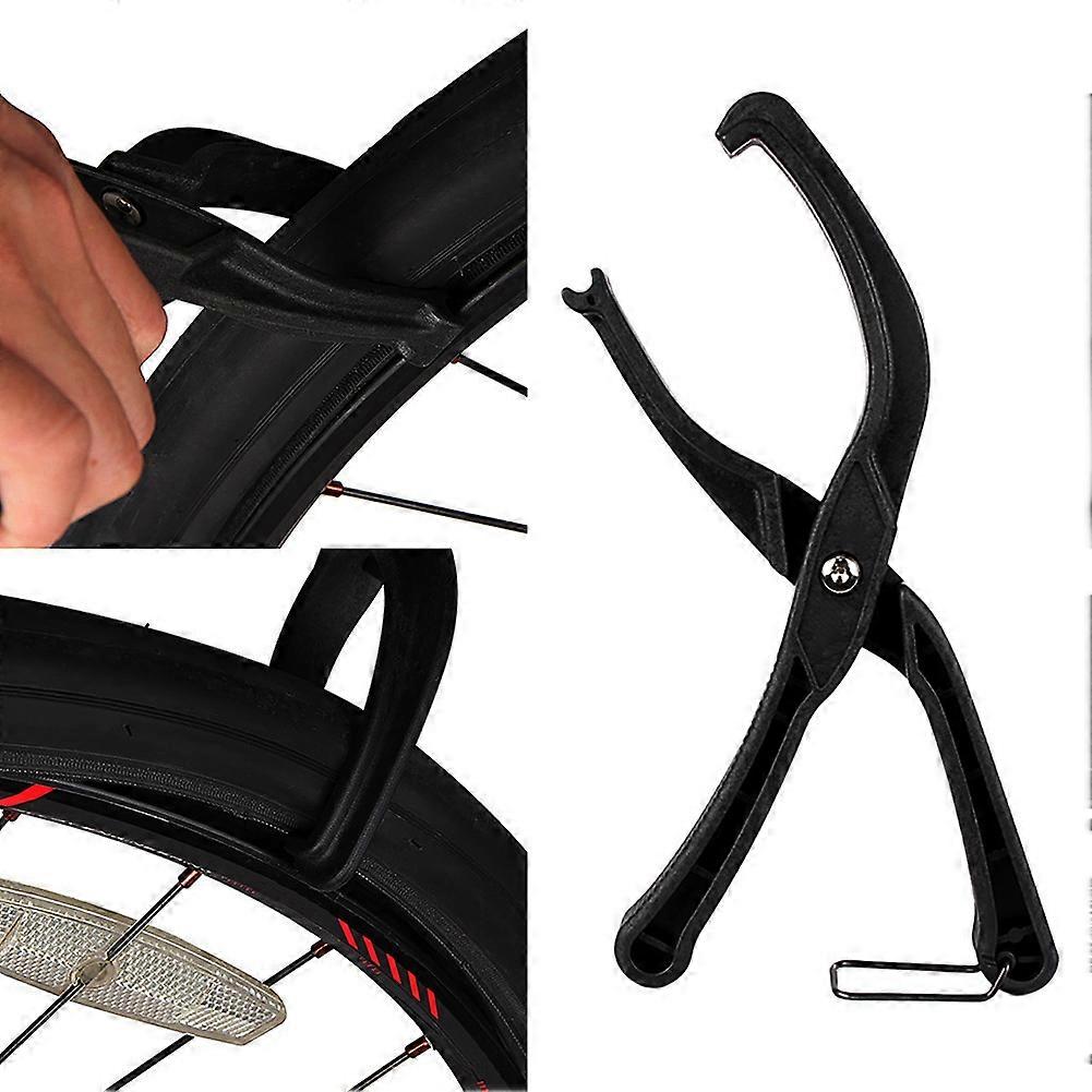 Bike Tire Removal Pliers with Non-slip Handle and Storage Clasp