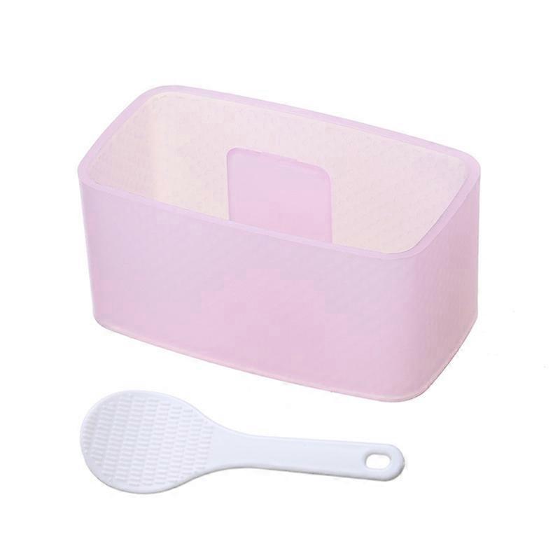 Rectangular Onigiri Rice Mold with Spoon Food Press Sushi Maker Kitchen Tools