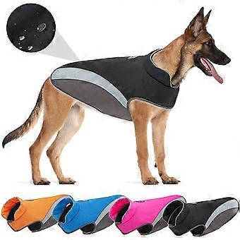 Reflective Dog Coat Winter Coats for Dogs Vest Big Dog Cold Resistant Warm Dog Jacket Safety Clothes