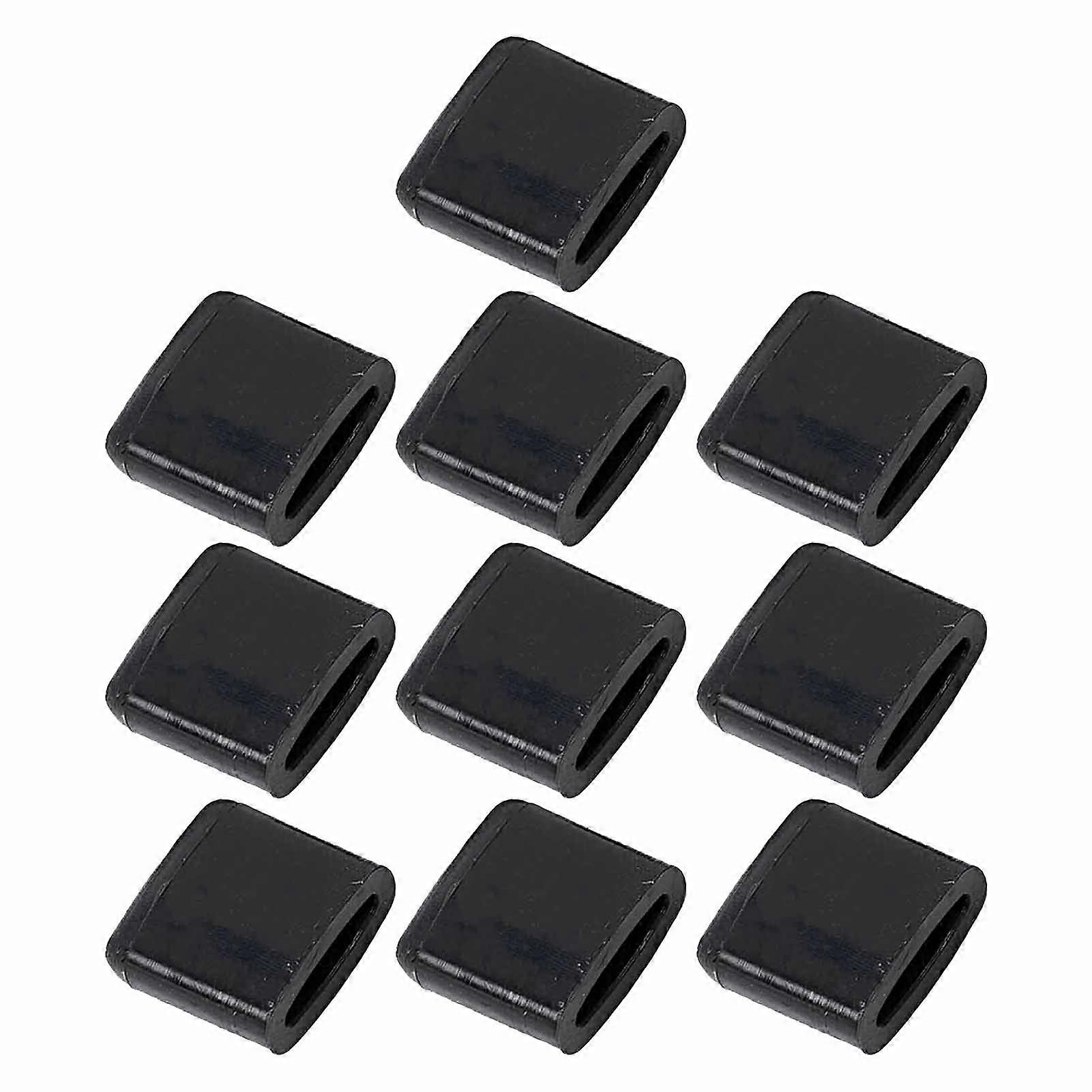 10Pcs Fryer Rubber Bumper Protective Flexible Reliable High Elastic Fryer Buffer Mat Replacement Parts