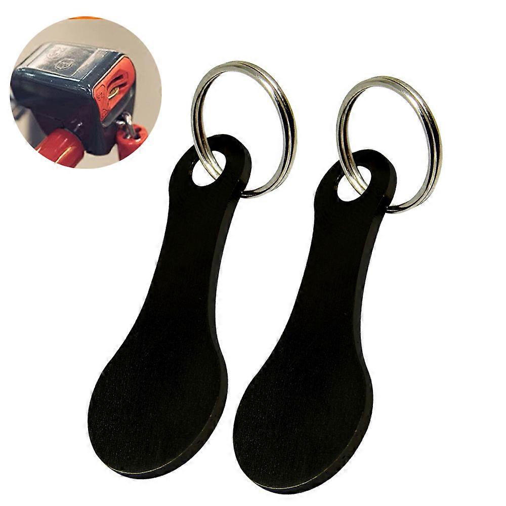 Instantly removable shopping cart chip | SET of 2 | Shopping Cart Tool | Keychain | chip | shopping cart chip | shopping chip