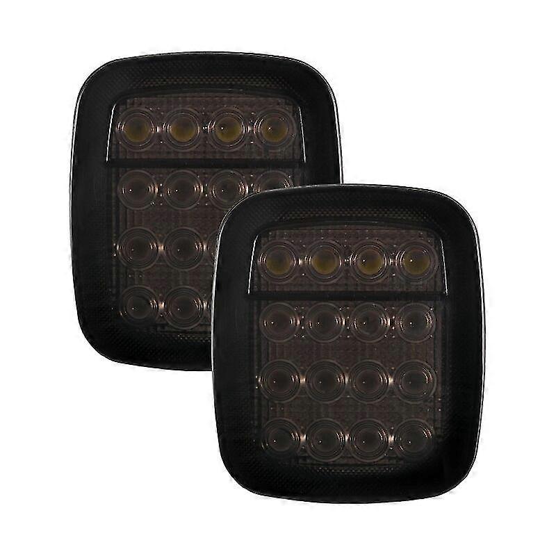16leds Tail Light Brake Reverse Turn Signal Light For Jeep Wrangler Cj Tj Yj (withwithout Turn Signal Function) Boris