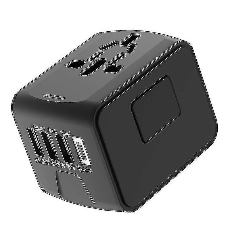 Worldwide Universal Travel Adapter With Usb Power Plug Socket Converter