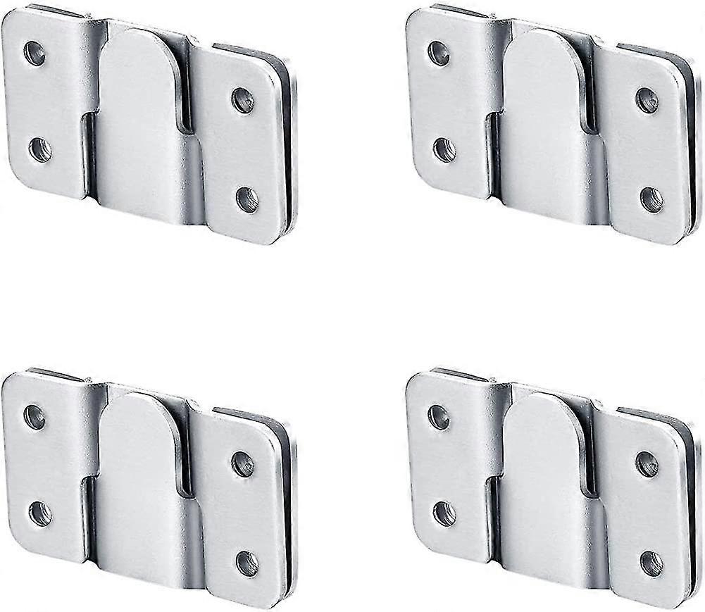 Flush Mount Brackets,acsergery Headboard Wall Fixing Brackets Wall Mount