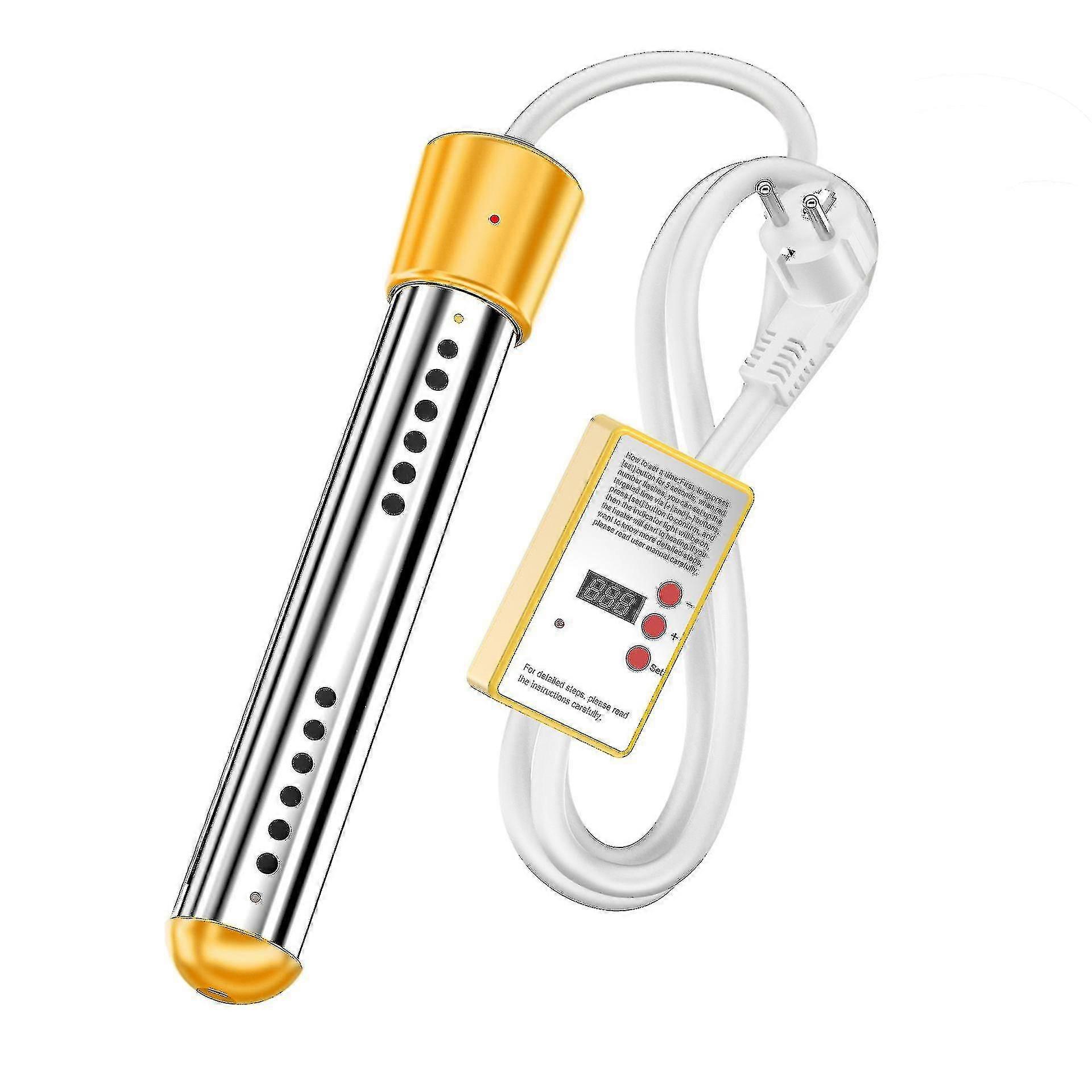 Electric Submersible Water Heater 3000w Swimming Pool Rapid Heating Heating Rod Intelligent Timing Xinmu