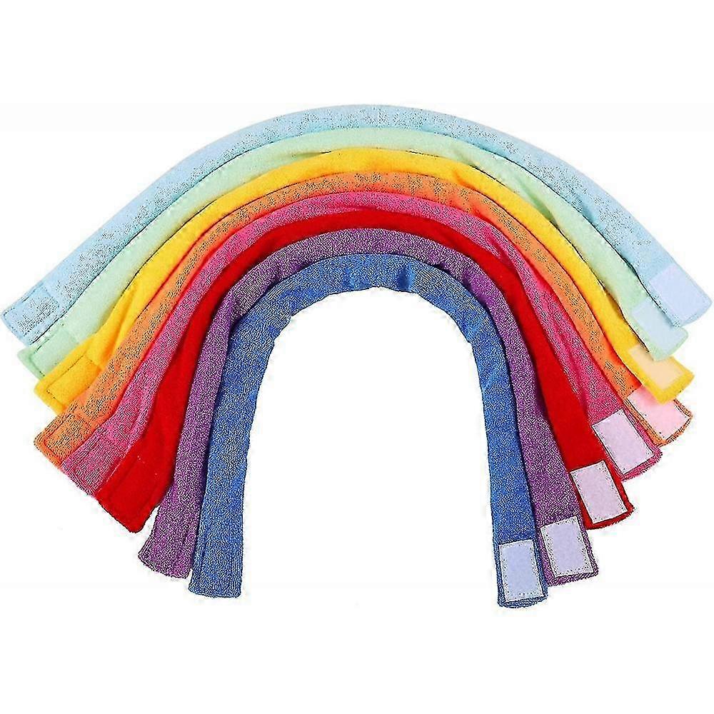 8 Pieces Chew Necklaces For Sensory Kids, Soft And Absorbent Terry Cloth Teething Chew Necklace Absorbent Alternative To Chewing Clothing MHD