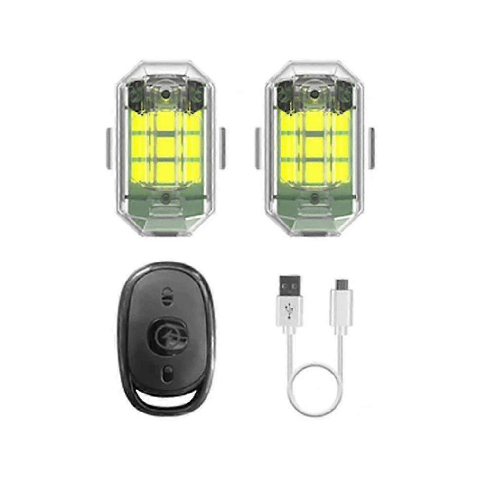 High Brightness Wireless Led Strobe Light,7 Colors Led Strobe Lights Rechargeable Lights,anti-collision Lights Emergency Warning Lights For Motorcycle