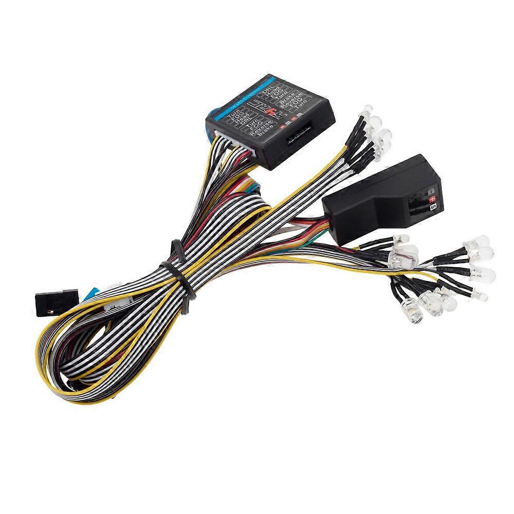 Analog Control Light Set 14 Lights DIY Linkage LED Lights for 1/10 1/8 Model Cars
