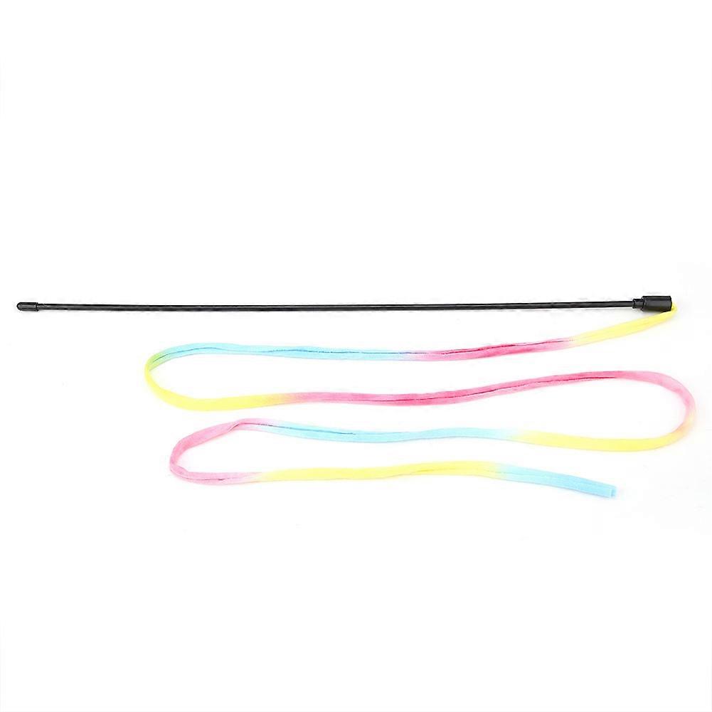 Funny Cat Kitten Pet Play Toy Cat Cloth Teaser Stick Chaser Interactive Toy