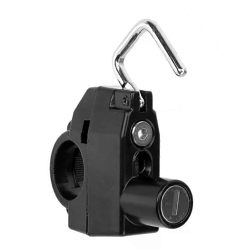 Motorsykkelstyrelås Hjelmlås Styre Tyverisikring Holdbar Bærbar Nøkkellåsing Sikkerhet Sykkelhjelmlåser