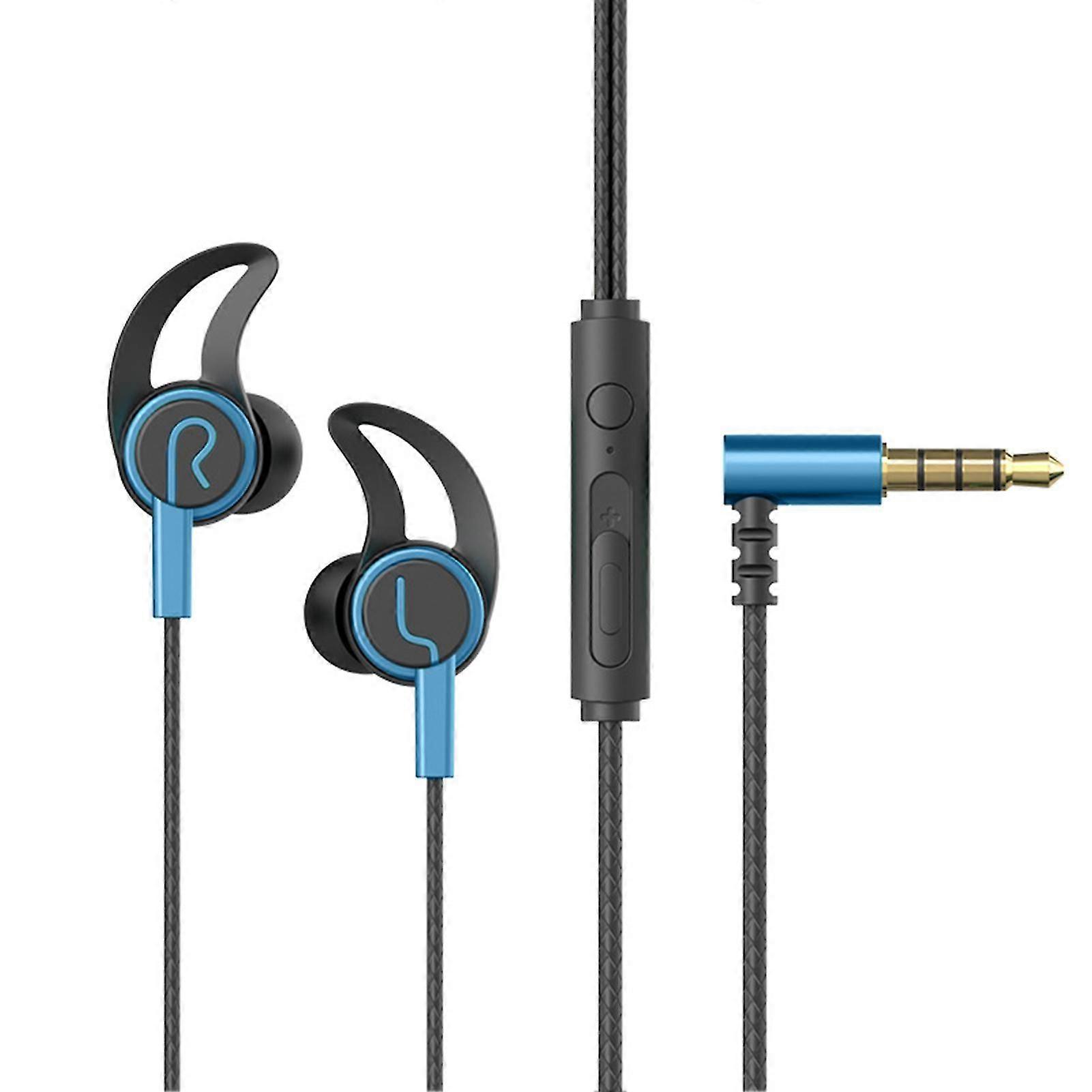 Wired Headphone with Microphone Noise Reduction Theater Game Sound HD-compatible Call No-Delay In-ear Wired Earphone Phone Supply