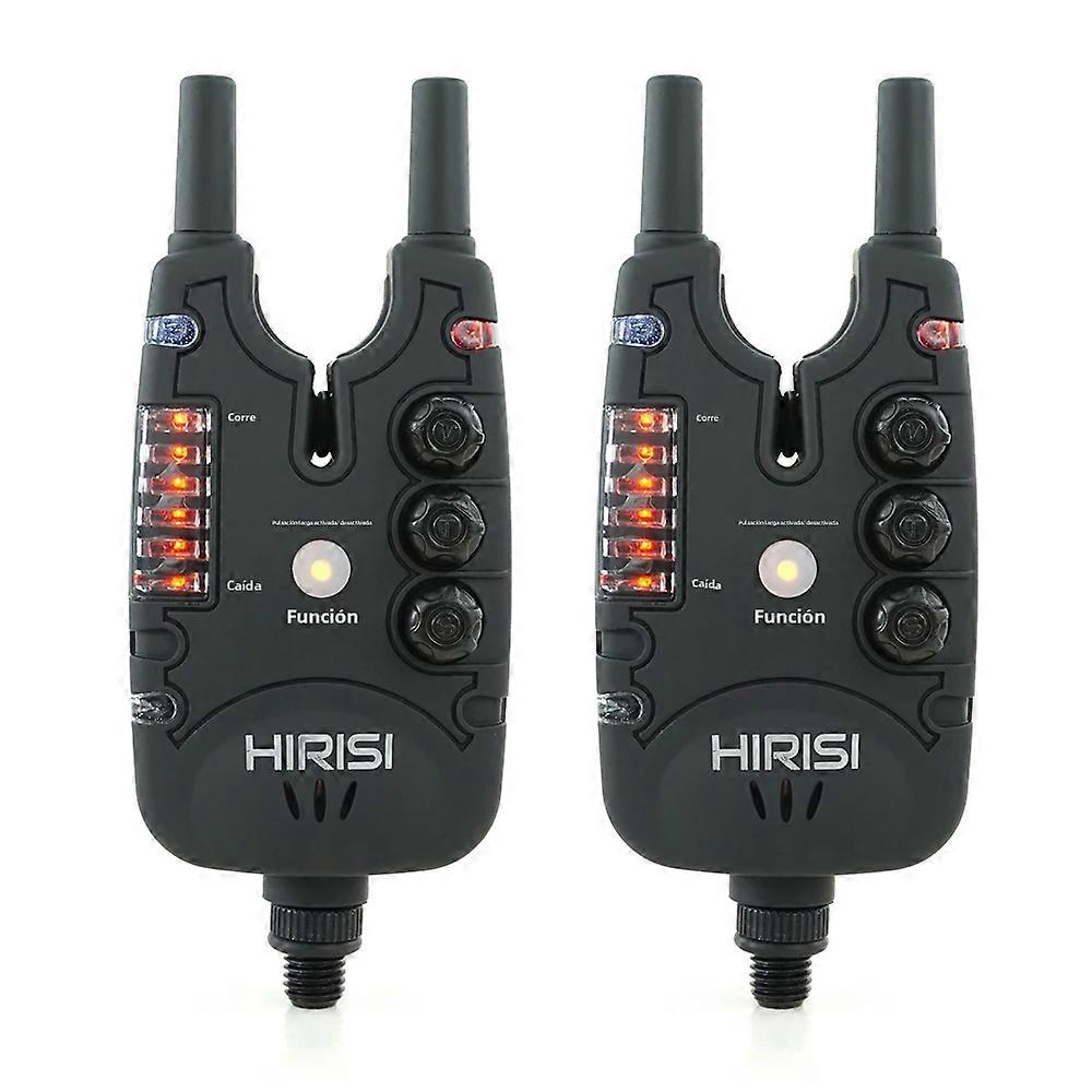 Hirisi B150 LED Fishing Bite Alarm Adjustable Volume Tones and Sensitivity Carp Fishing Bite Indicators