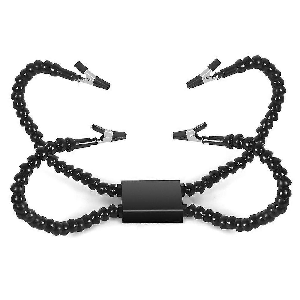 Soldering Aid Tool with Aluminium Base & Alligators Clip for Electronics Crafts