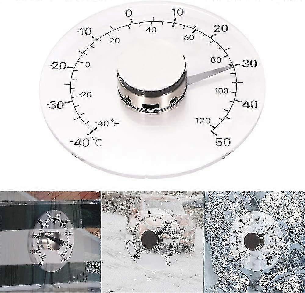 Wall Window Thermometer,household Transparent Thermometer