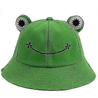 Frog Hat Bucket Sun Hat For Women Frog Bucket Hat Summer Outdoor Foldable Breathable Bucket Hat For Women