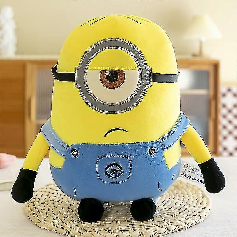 30-65cm Minions Peluche Bambola Film Cattivissimo Me Morbido Peluche Anime Cartoon Doll Giocattoli Natale Regalo di compleanno altezza 30cm1