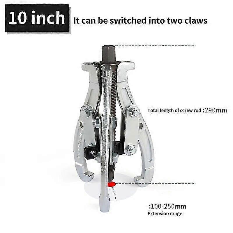 فريدة من نوعها 3 4 6 بوصة الثقيلة ثلاثة الفك مجتذب 3 أرجل تحمل أداة إزالة محور السيارات والعتاد مجتذب مثلث مجتذب صغير