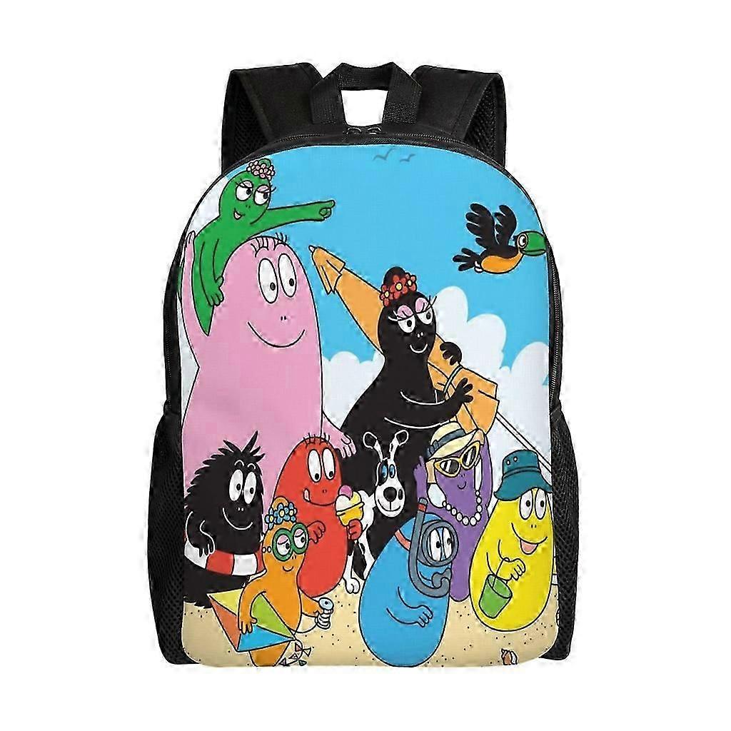 バックパック1251HEバーバパパバックパックティーンエイジャースクールバッグキャンバスノートブックバックパックバッグ1251BE