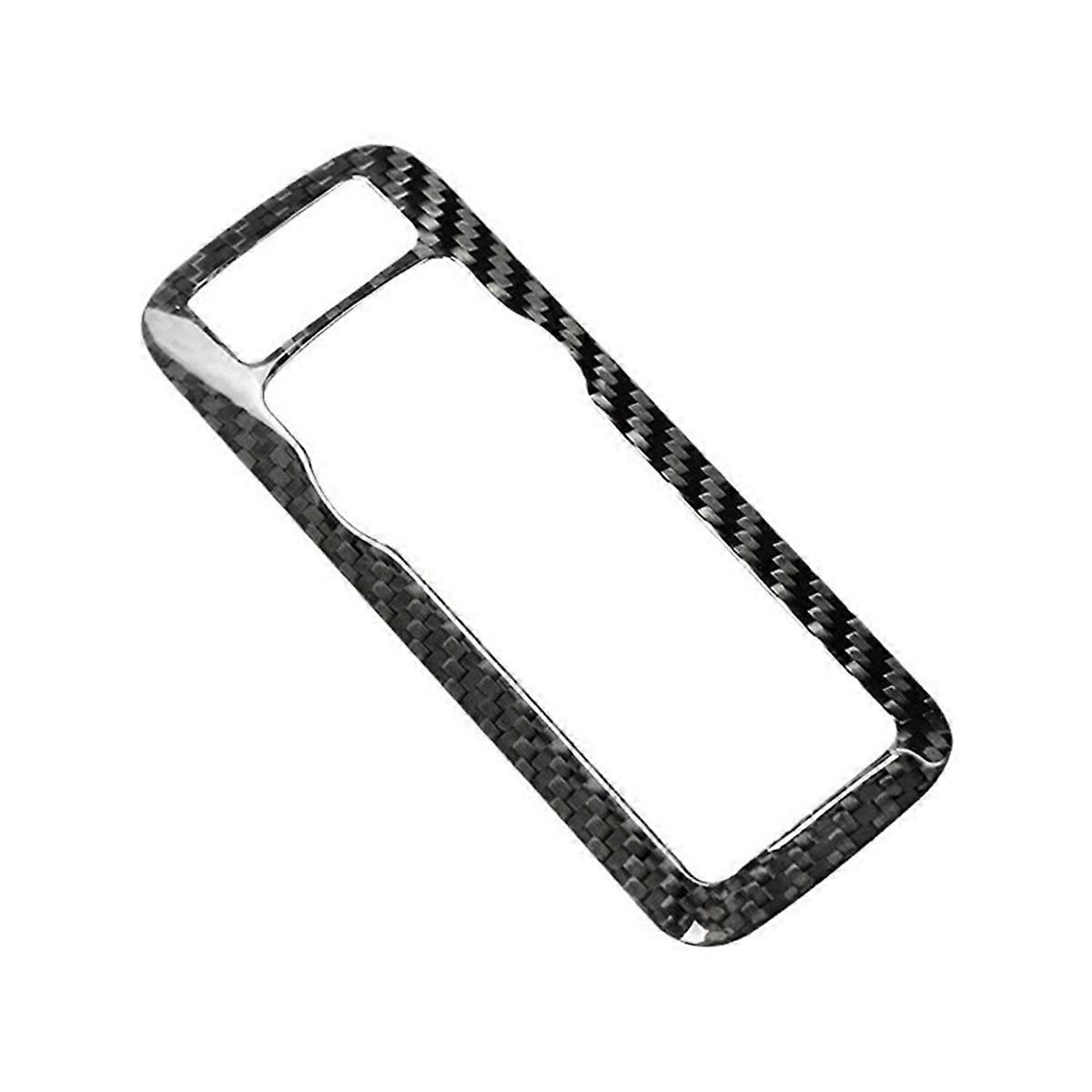 Carbon Fiber Car Dashboard Headlight Switch Frame for 2024 Car Interior Accessories LHD