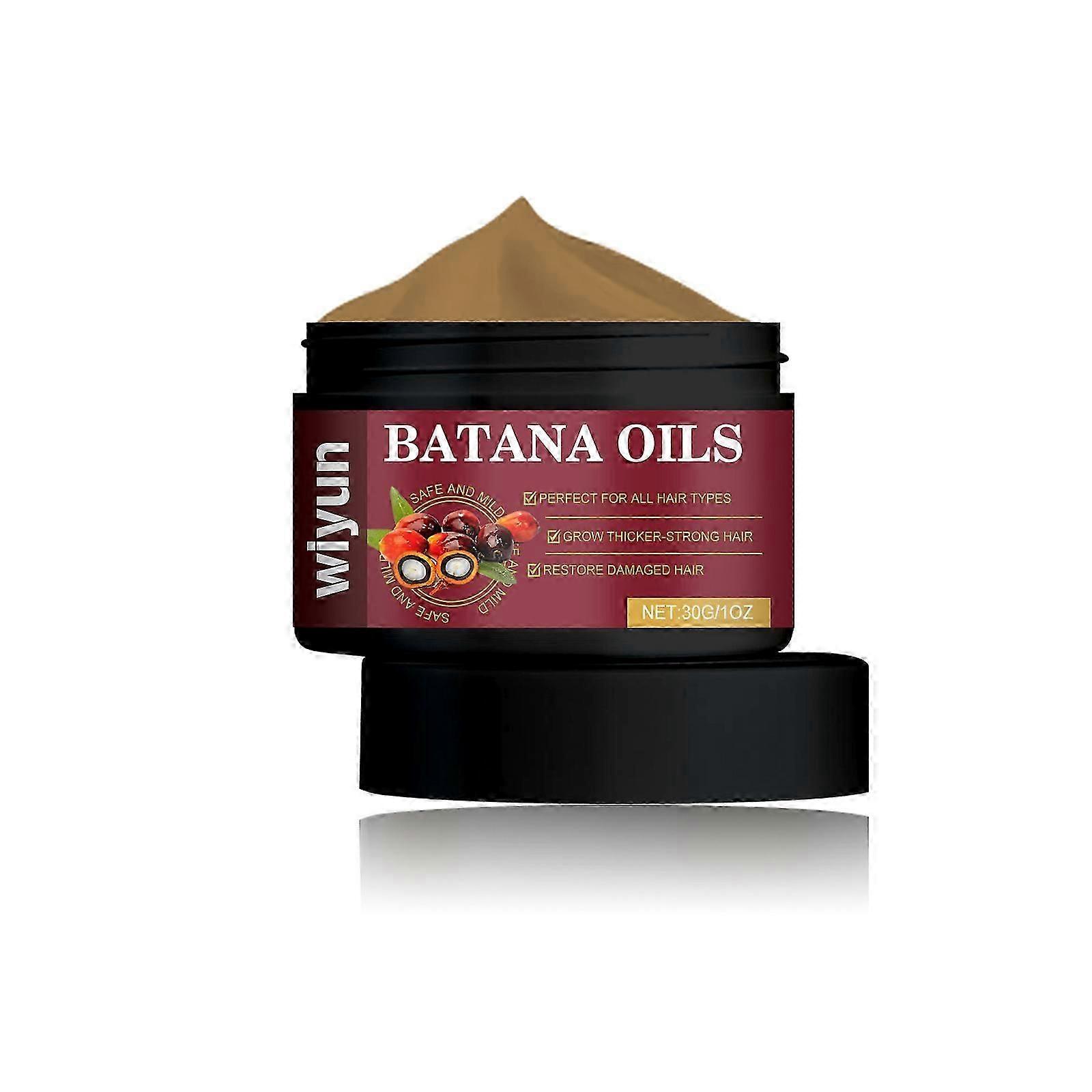 Raw Batana Oil for Hair Regrowth, Herbal Batana Oils, Promotes Hair Thickness, Smooth and Tangle-Free, Deep Moisturization