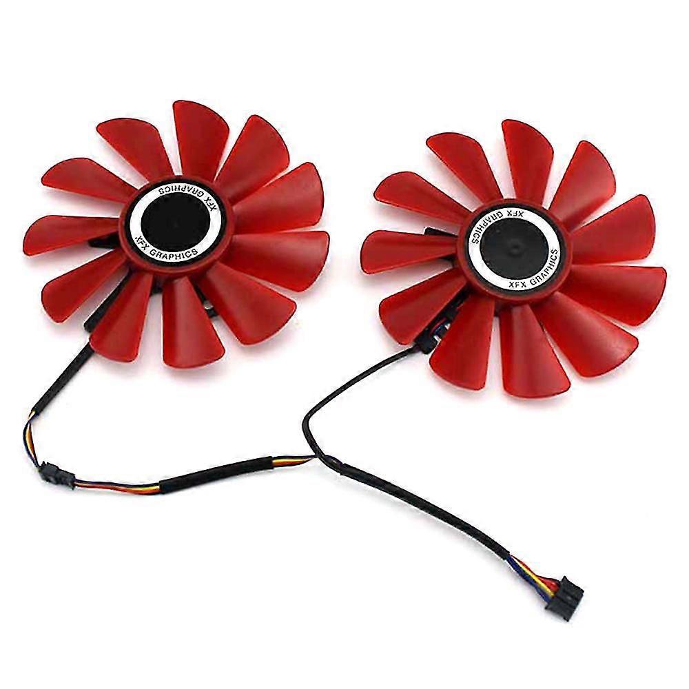 85MM Diameter -570-2048SP -580 FD10U12S9-C for RX570 4G RX580 Video Image Cards Cooling As Replace