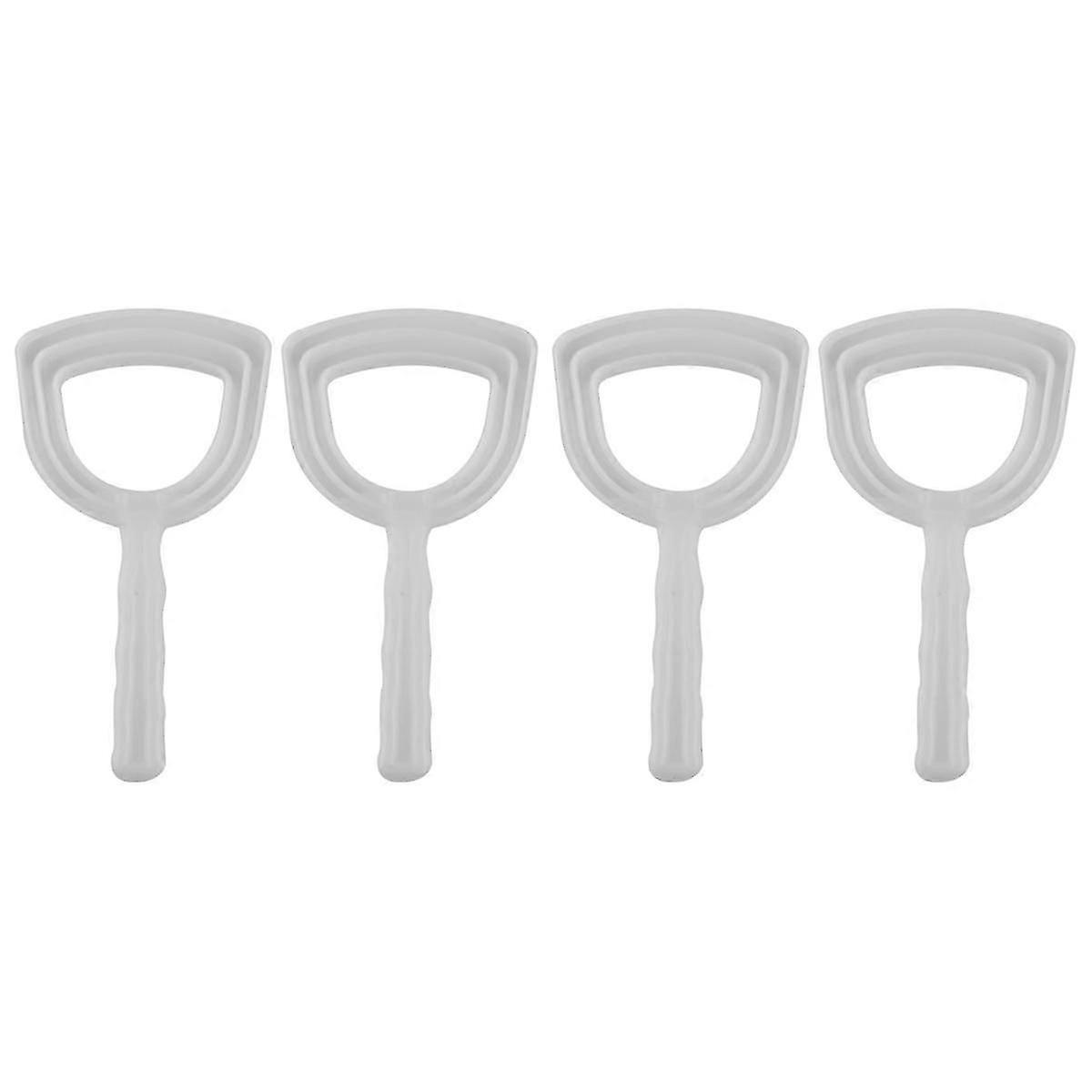 Meat Scraper Bone Dust Scraper Bone Scraper White Poly Scraper Bone Dust Remover Square Bone Dust Scraper