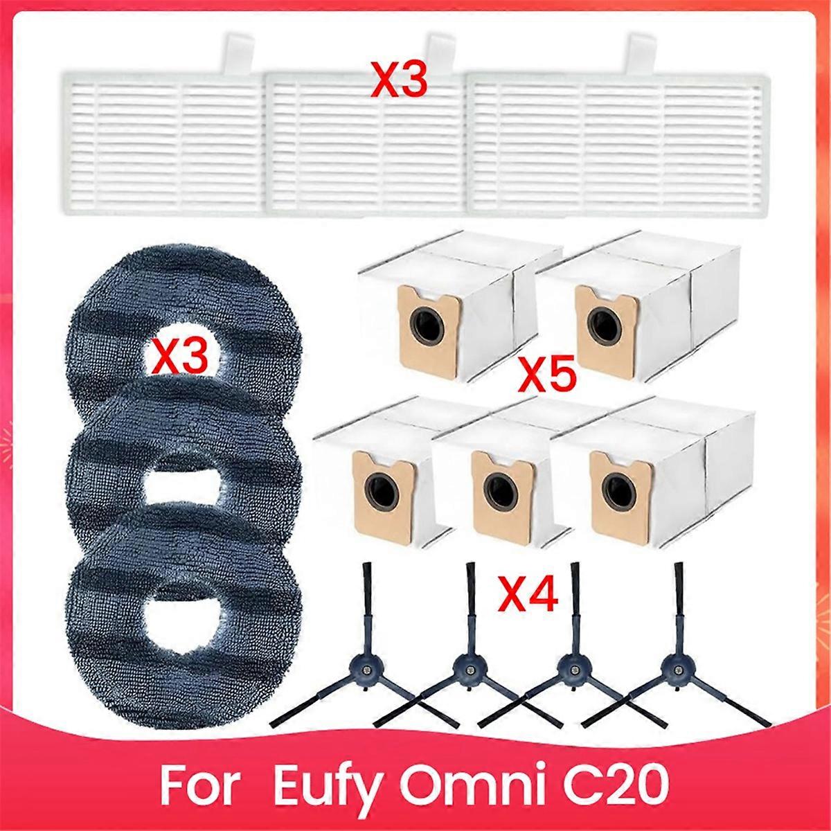 For Omni C20 Robot Vacuum Cleaner Side Brush Replacement Parts