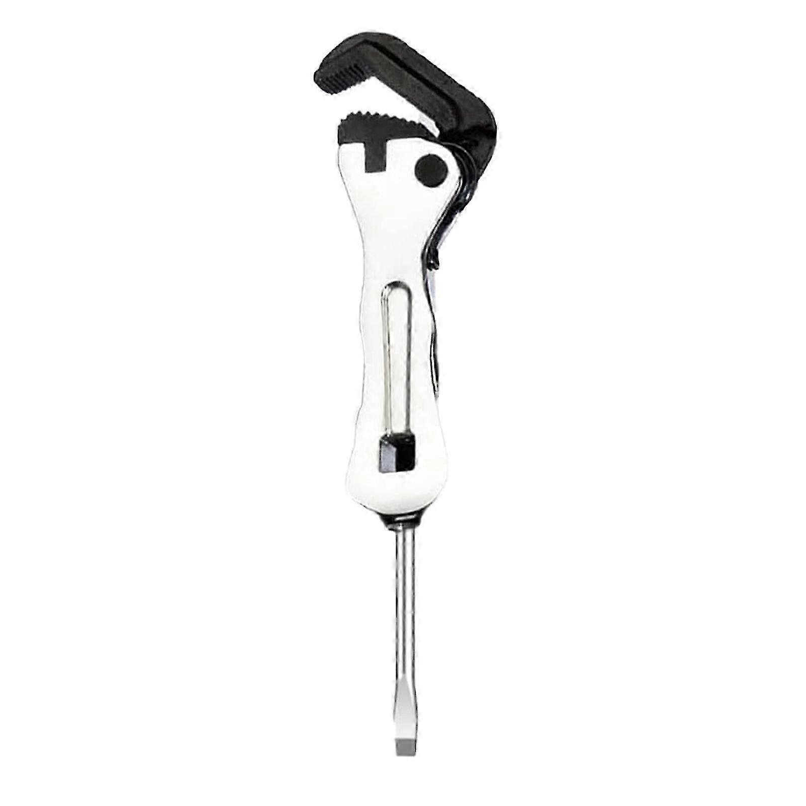 Micro Stubby Wrench Multi-Tool with Built-In Bit Driver, Compact Miniature Tool for Tight Space, Service Techs Repair