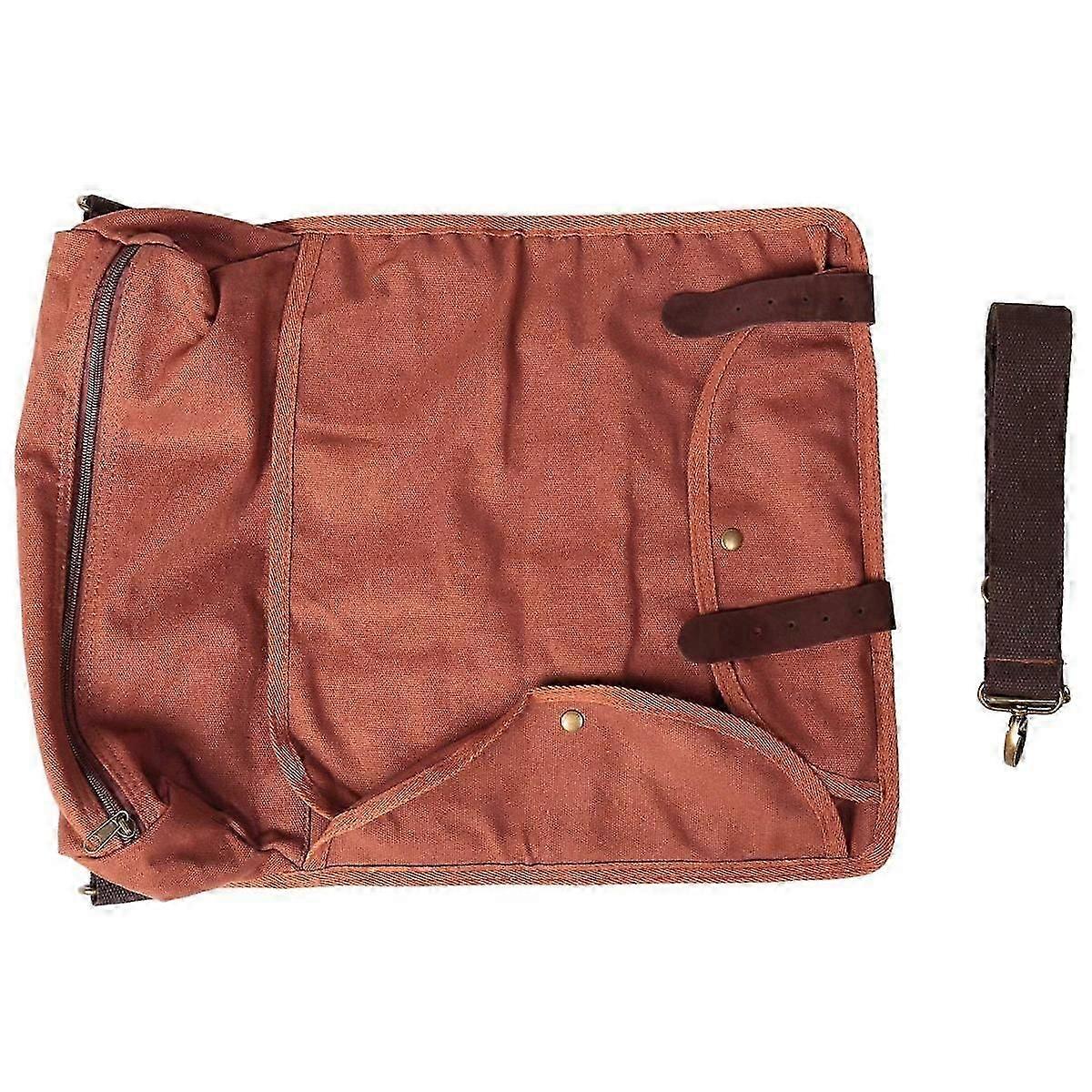 Bar Bartender Carrying Bag Bartender Canvas Toolkit Pack Bar Tools Cocktail Shaker Set Storage Bag