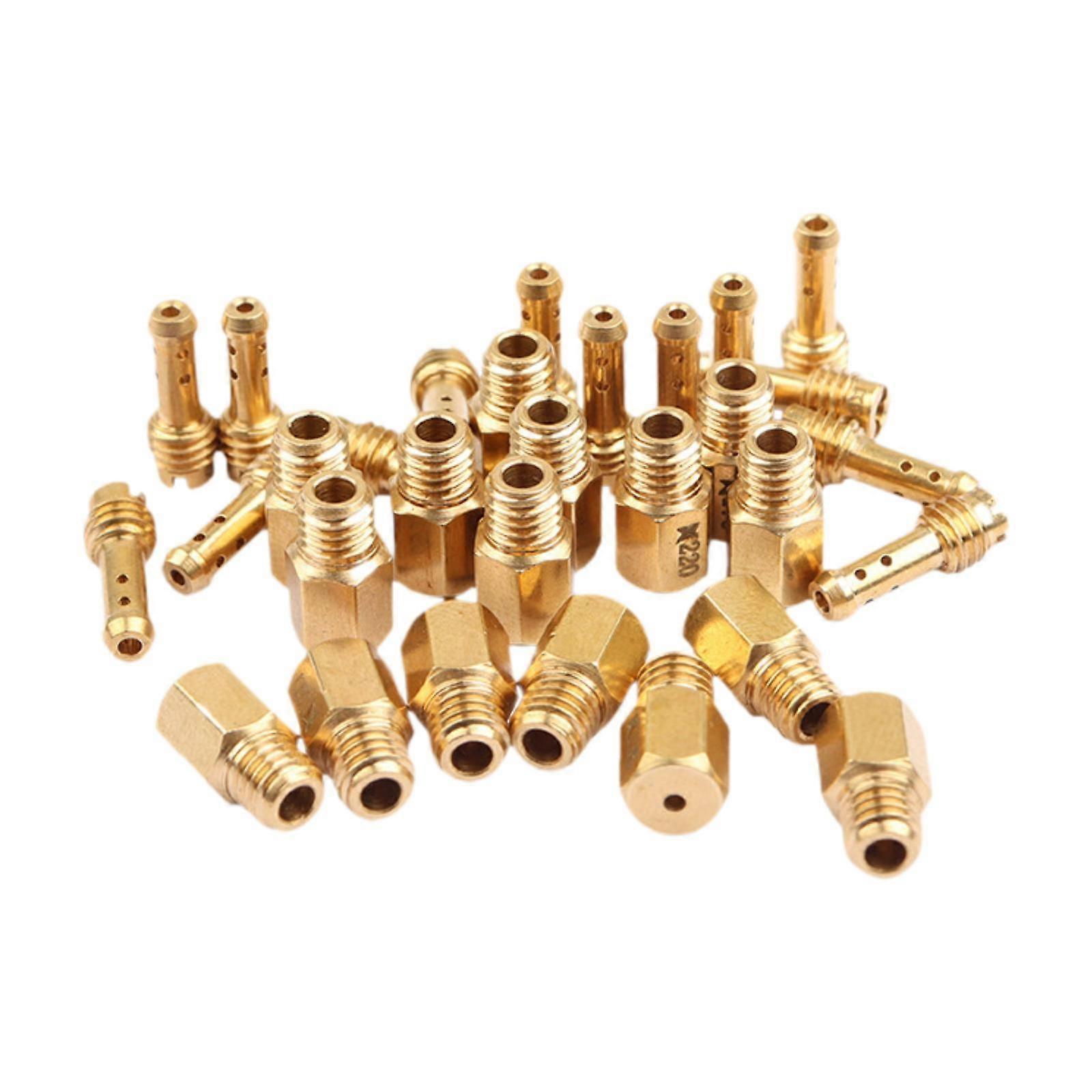 Main Jets Slow Pilot Jets Car Carb Nozzles Carburetor Jet Kit for Vm26